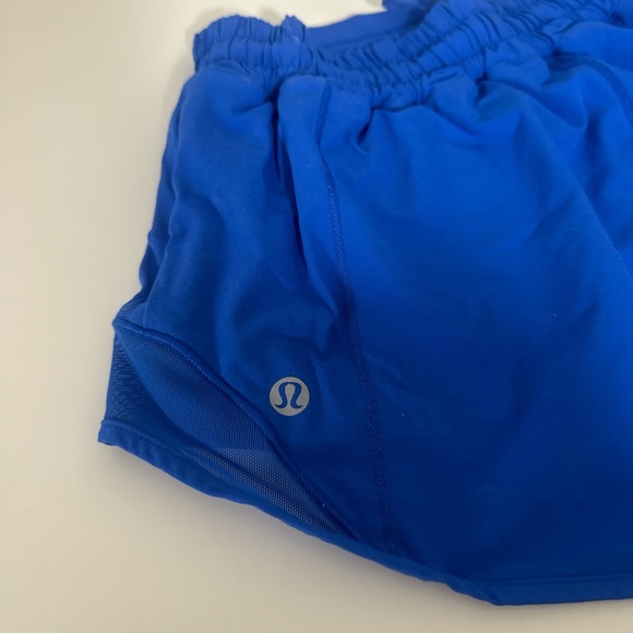 Lululemon COBALT BLUE hotty hot shorts - Picture 3 of 4